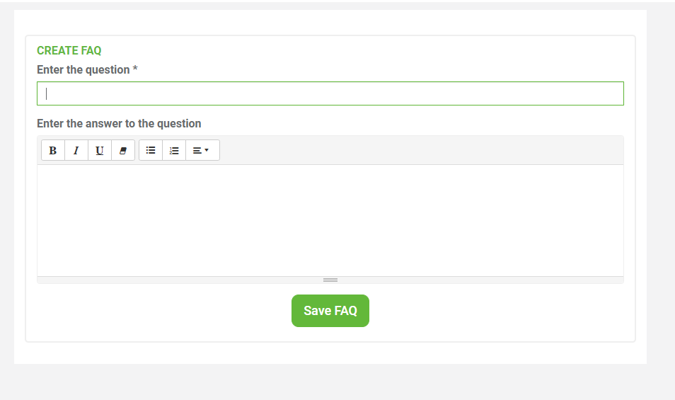 create-FAQs
